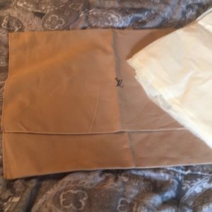 Authentic Louis Vuitton dust cover w tissue paper